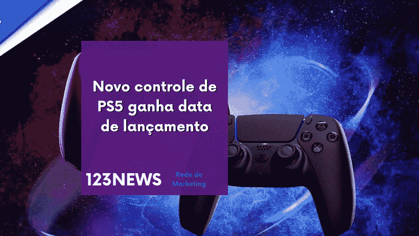 Novo controle de PS5 ganha data de lançamento
