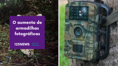 O aumento de armadilhas fotográficas