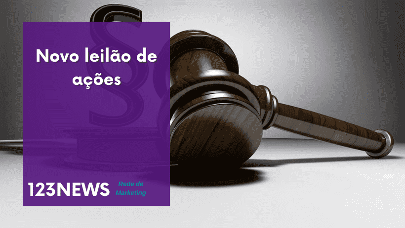 leilão de ações