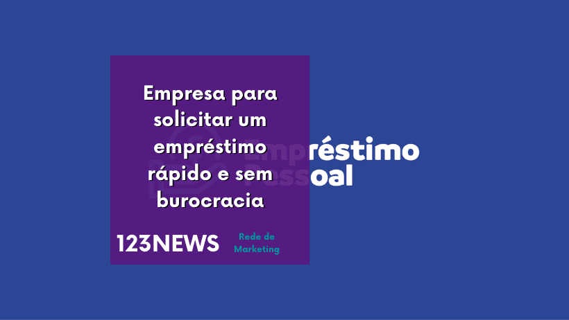 empréstimo rápido